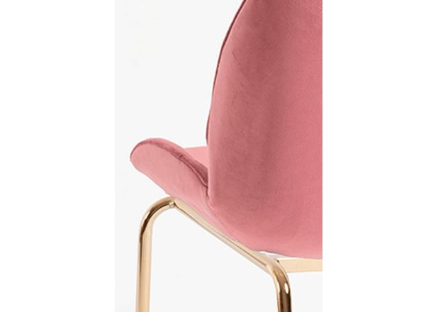 Silla Shel Golden Terciopelo