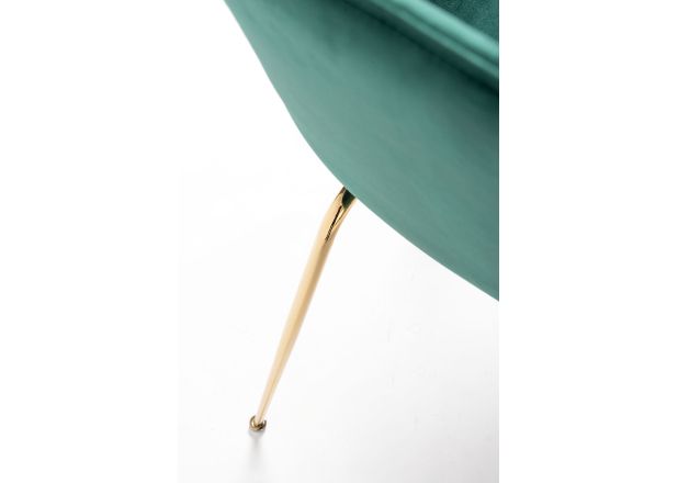 Silla Shel Golden Terciopelo