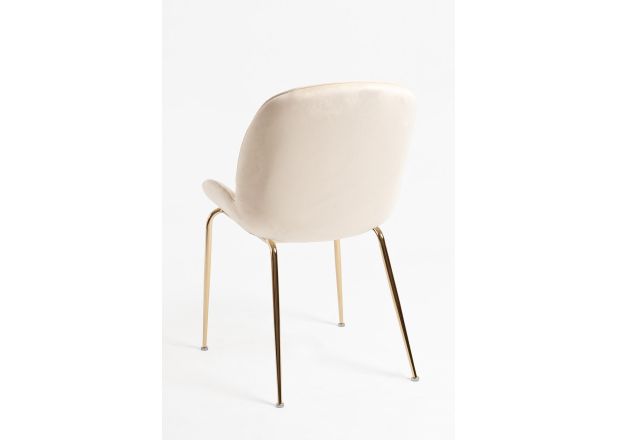 Silla Shel Golden Terciopelo