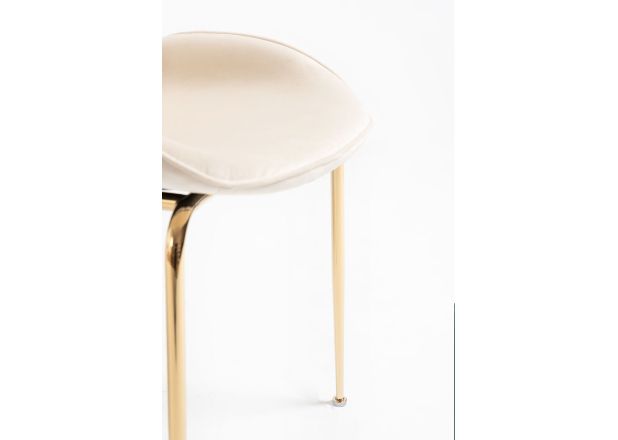 Silla Shel Golden Terciopelo