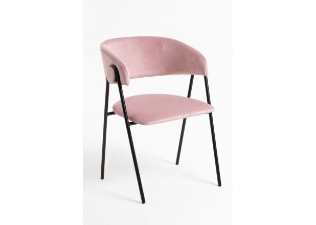 Silla Huldi Black Terciopelo