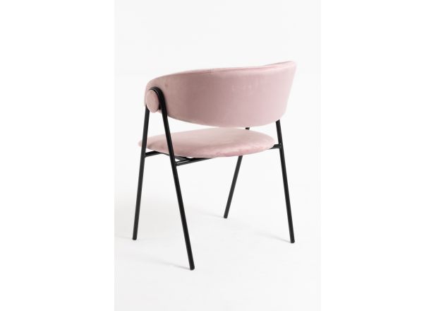 Silla Huldi Black Terciopelo