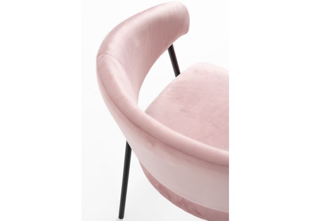 Silla Huldi Black Terciopelo
