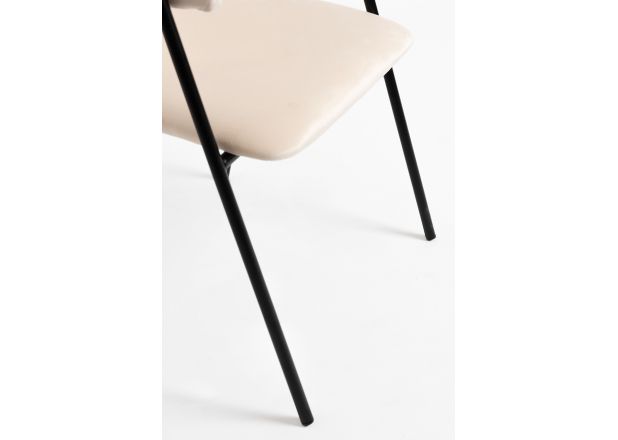 Silla Huldi Black Terciopelo