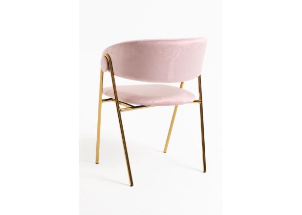 Silla Huldi Gold Terciopelo