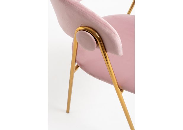 Silla Huldi Gold Terciopelo