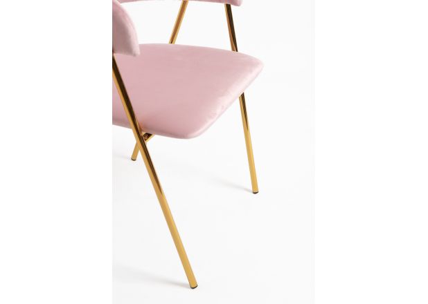 Silla Huldi Gold Terciopelo