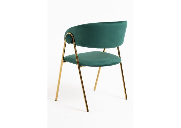 Silla Huldi Gold Terciopelo