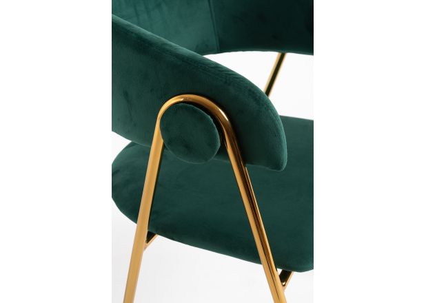 Silla Huldi Gold Terciopelo