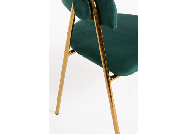 Silla Huldi Gold Terciopelo