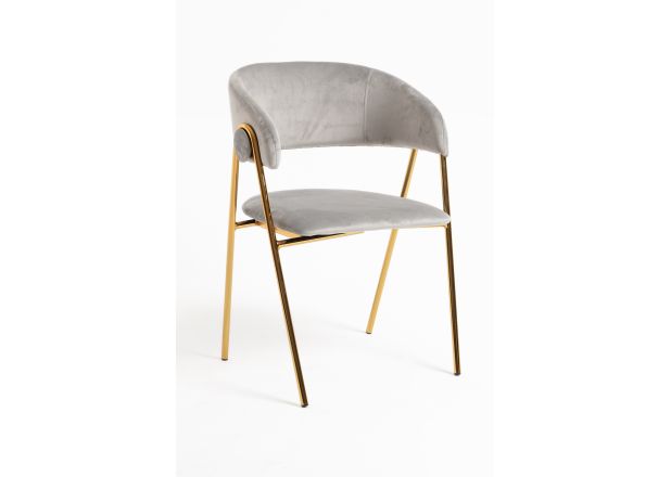 Silla Huldi Gold Terciopelo