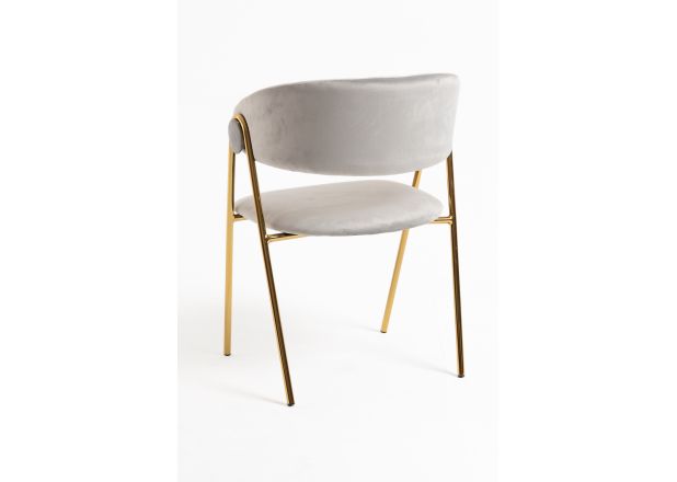 Silla Huldi Gold Terciopelo