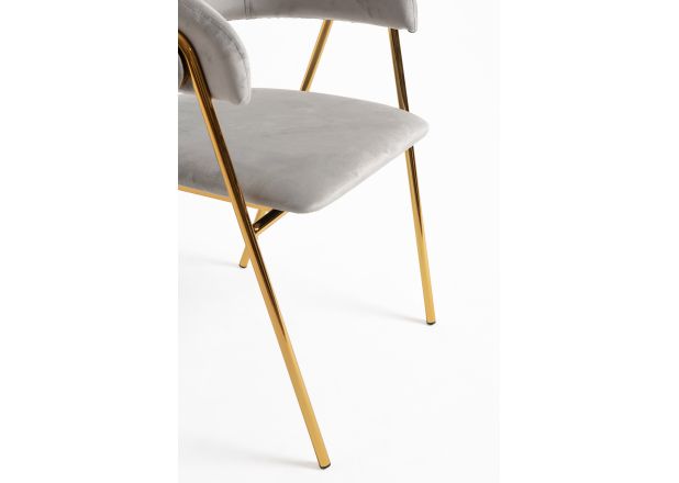 Silla Huldi Gold Terciopelo