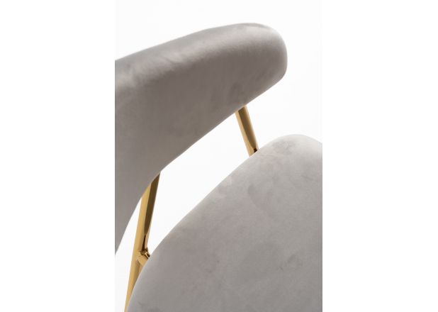 Silla Huldi Gold Terciopelo