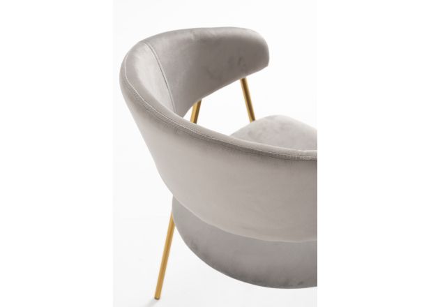 Silla Huldi Gold Terciopelo