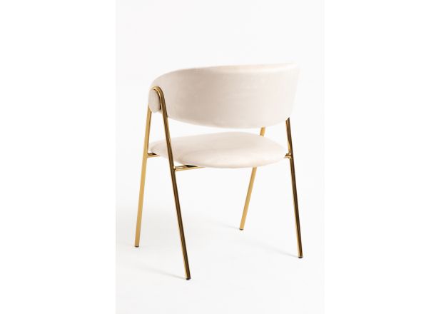 Silla Huldi Gold Terciopelo