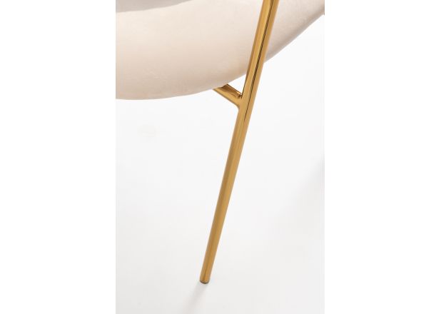 Silla Huldi Gold Terciopelo