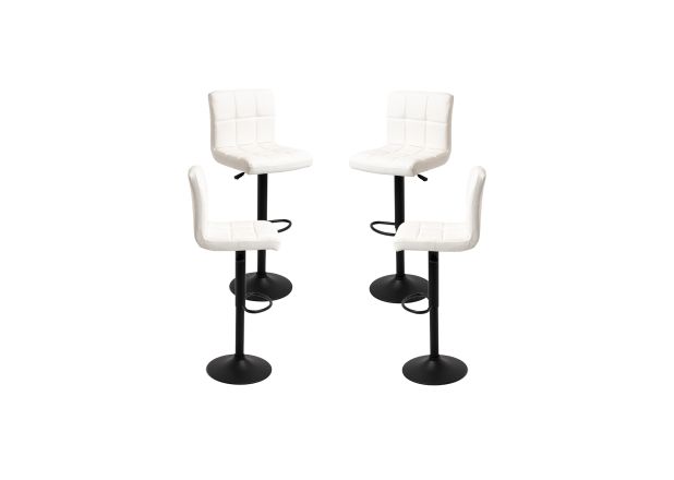 Pack 4 Taburetes Loft Black