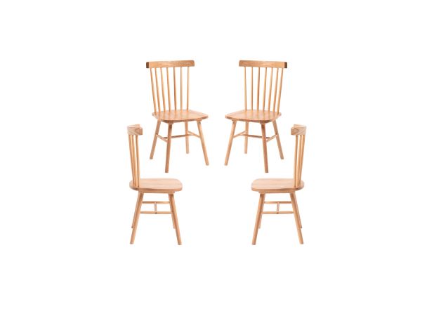 Pack 4 Sillas Winwo Madera