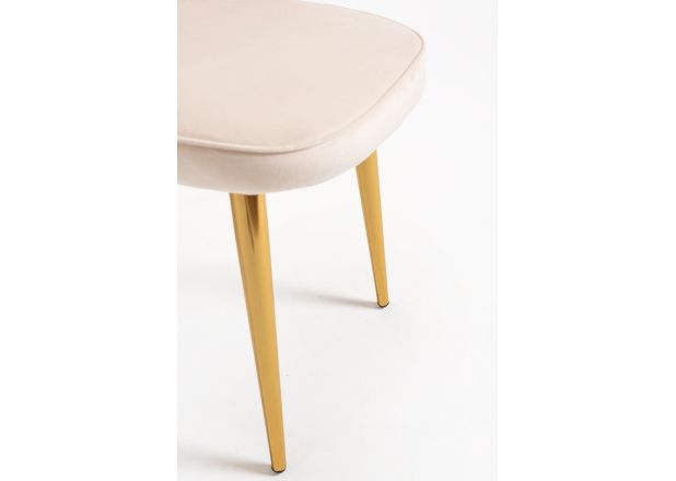 Silla Menpu Gold Terciopelo
