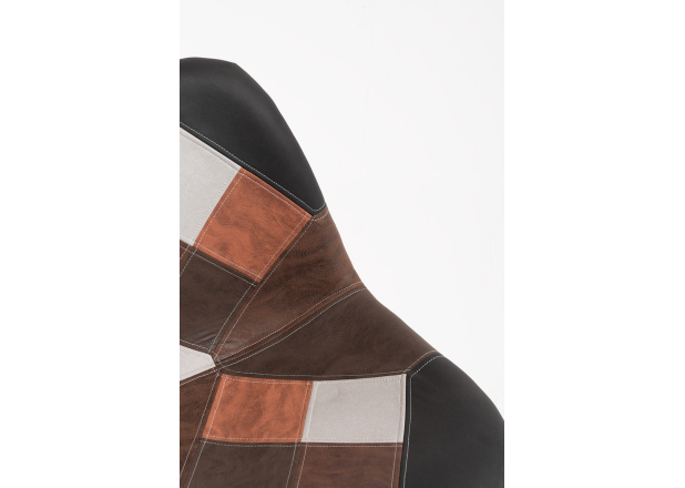 Silla Nordi Patchwork Polipiel