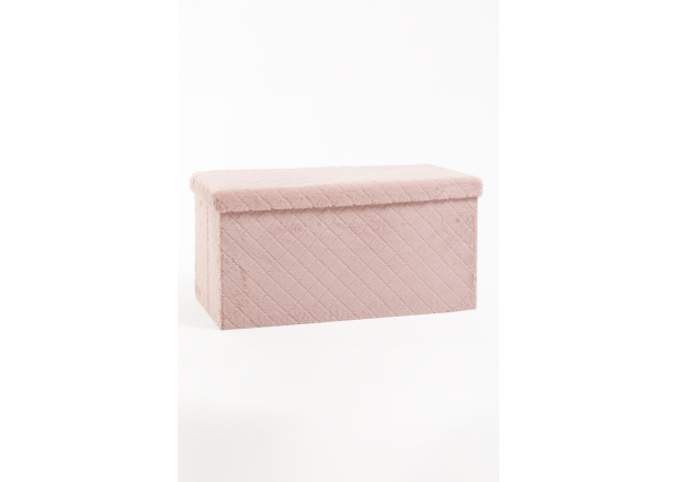Puff Almacenaje Codi 76 cm Terciopelo