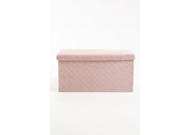 Puff Almacenaje Codi 76 cm Terciopelo