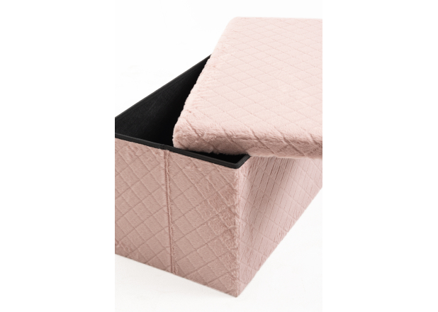 Puff Almacenaje Codi 76 cm Terciopelo
