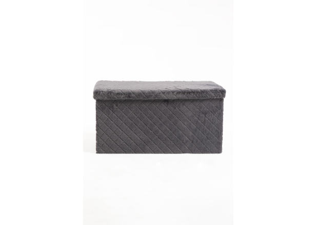 Puff Almacenaje Codi 76 cm Terciopelo