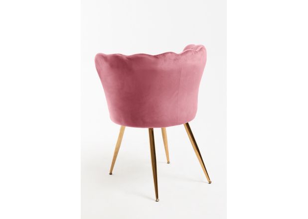 Silla Sandu Golden Terciopelo