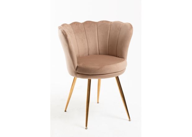 Silla Sandu Golden Terciopelo