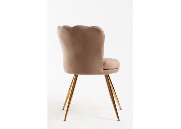 Silla Sandu Golden Terciopelo