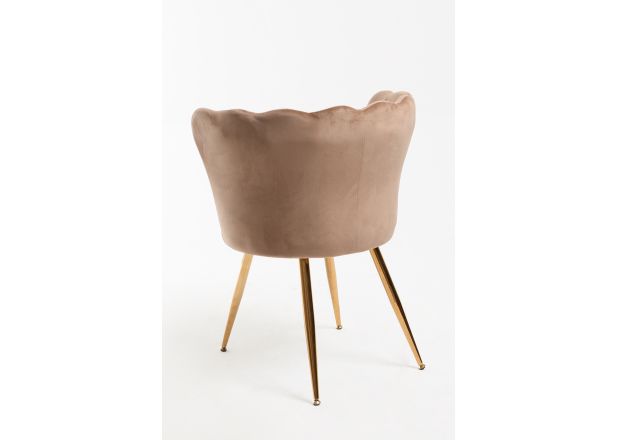 Silla Sandu Golden Terciopelo