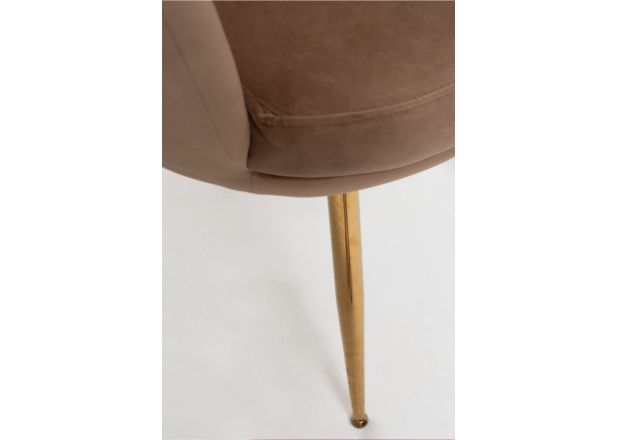 Silla Sandu Golden Terciopelo
