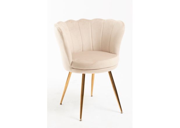 Silla Sandu Golden Terciopelo
