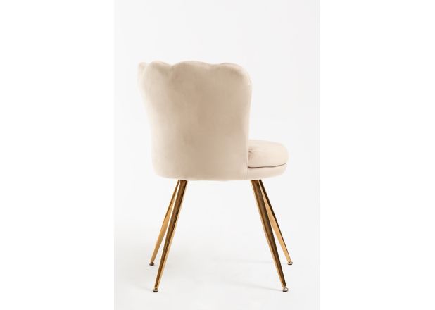 Silla Sandu Golden Terciopelo