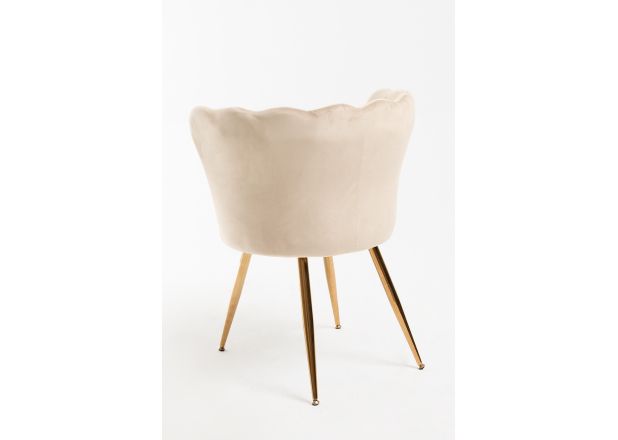 Silla Sandu Golden Terciopelo