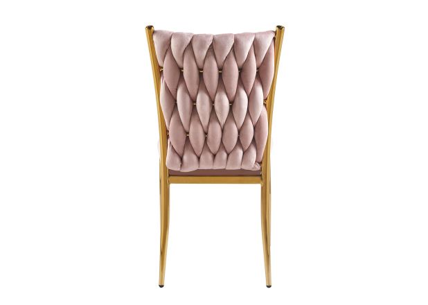 Silla Wewi Golden Terciopelo
