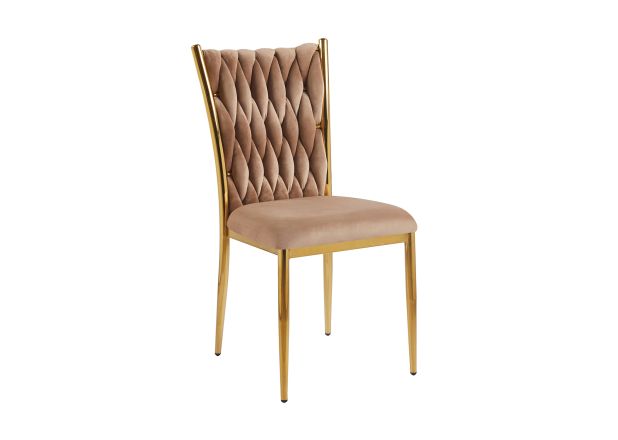 Silla Wewi Golden Terciopelo