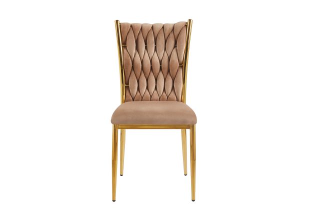 Silla Wewi Golden Terciopelo