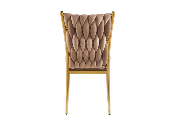 Silla Wewi Golden Terciopelo
