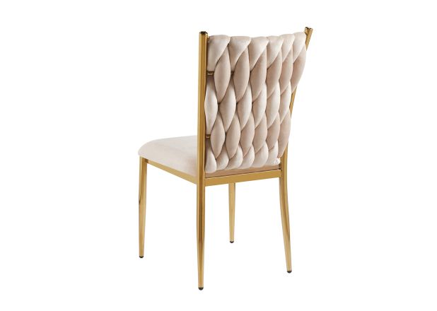 Silla Wewi Golden Terciopelo