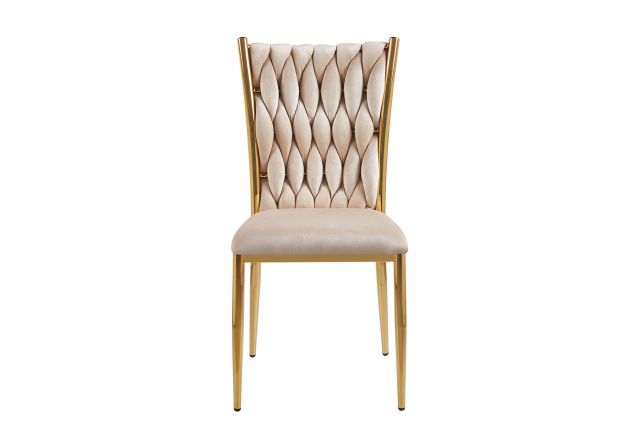 Silla Wewi Golden Terciopelo