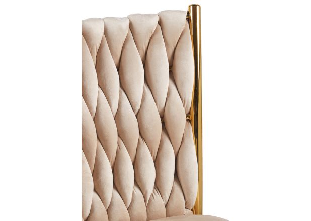 Cadeira Wiwen Golden Veludo