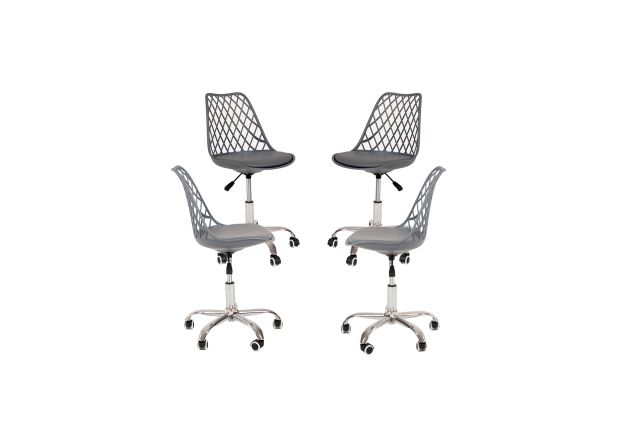Pack 4 Sillas Mani Office