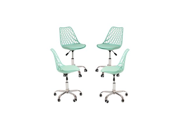 Pack 4 Sillas Mani Office