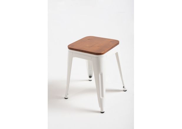 Taburete Meyer Pequeño Madera Natural