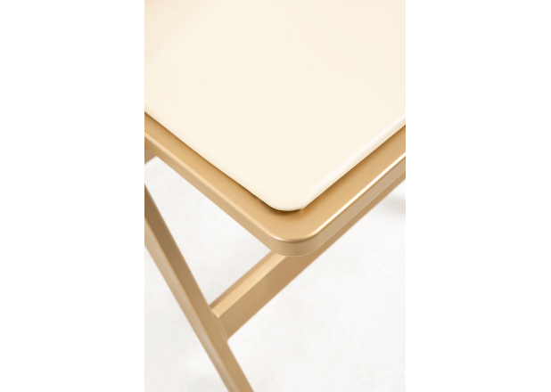 Silla Laga Plegable con Cojín efecto Golden