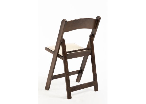Pack 4 Sillas Laga Plegable con Cojín efecto Madera