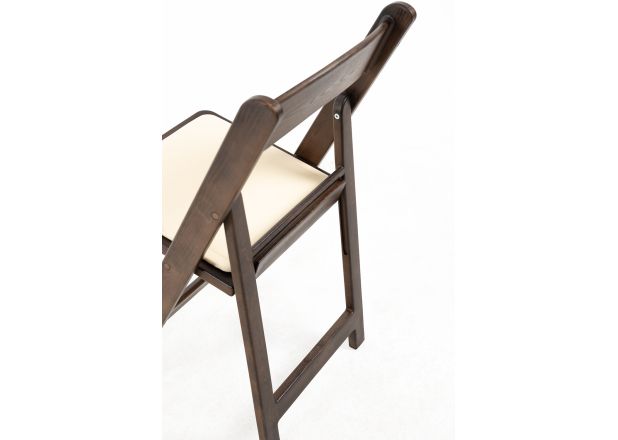 Pack 4 Sillas Laga Plegable con Cojín efecto Madera